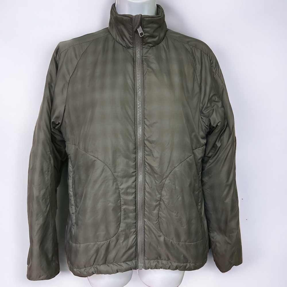 MEC Mountain Equipment Company Olive Green Lightweight Puffer Jacket Small
